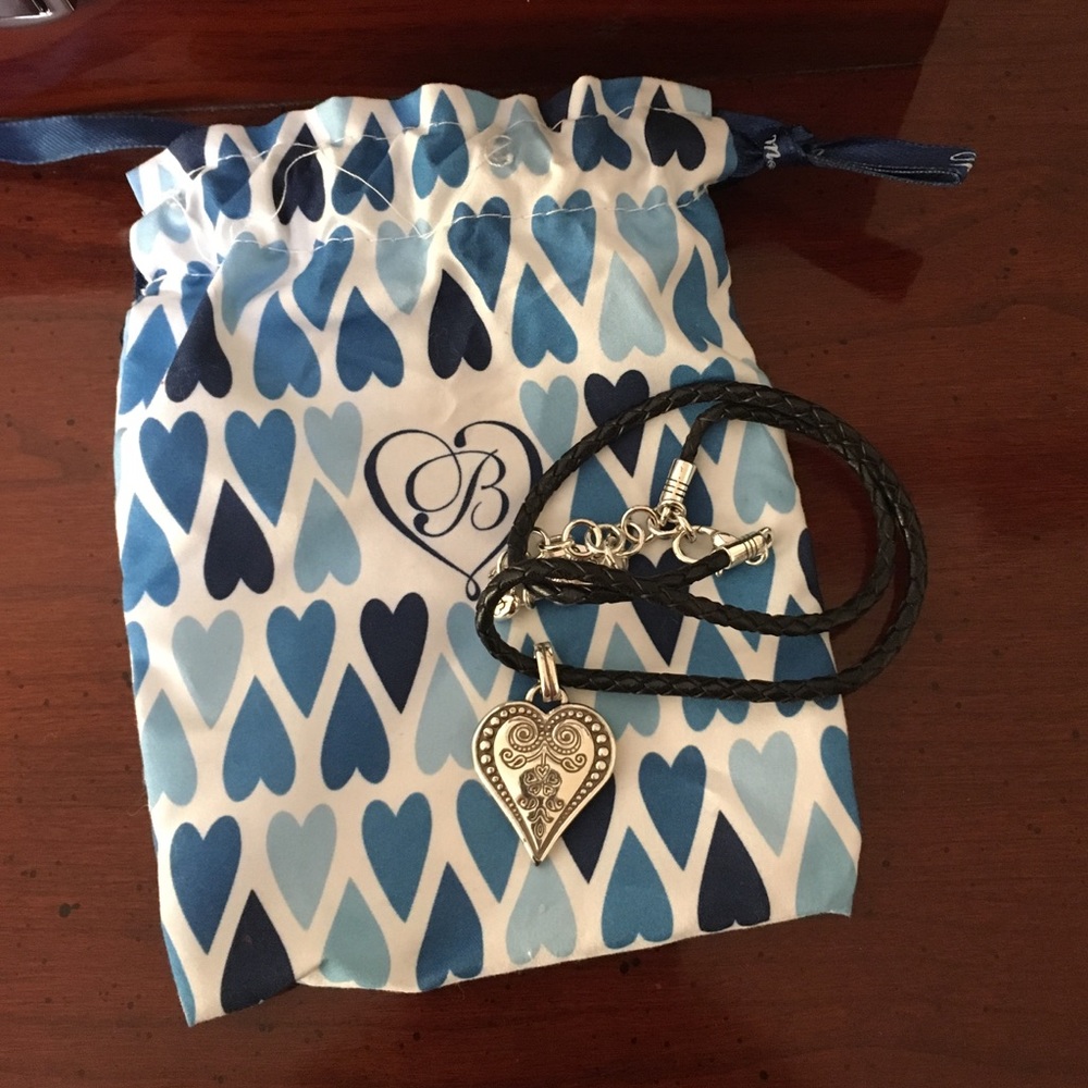 Brighton silver heart necklace